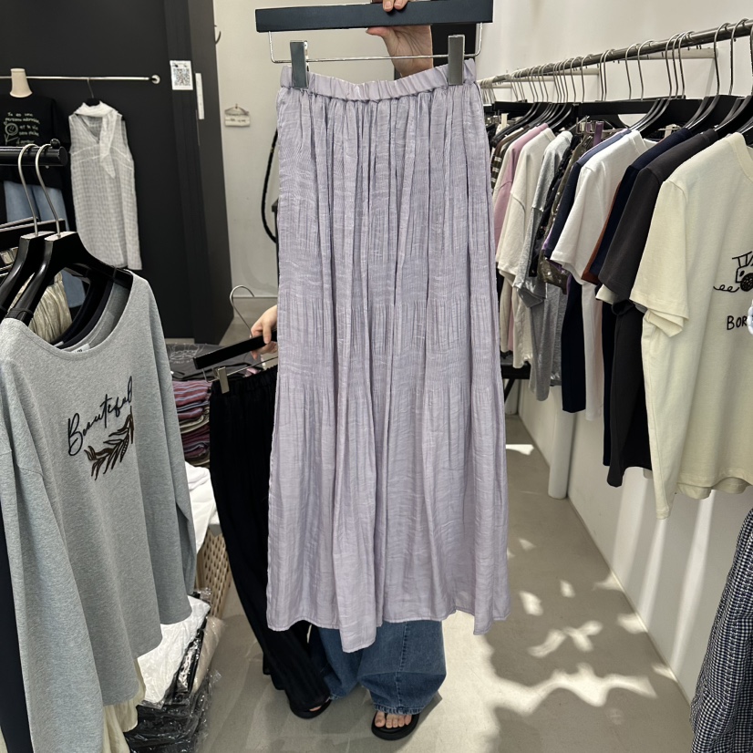 A.CES韓國直郵女士新品時尚26夏季人氣熱賣休閑推薦長裙A.CES長裙