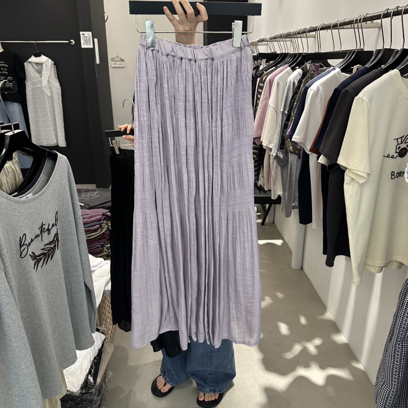 A.CES韓國直郵女士新品時尚26夏季人氣熱賣休閑推薦長裙A.CES長裙圖色3