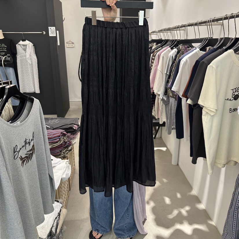 A.CES韓國直郵女士新品時尚26夏季人氣熱賣休閑推薦長裙A.CES長裙圖色4
