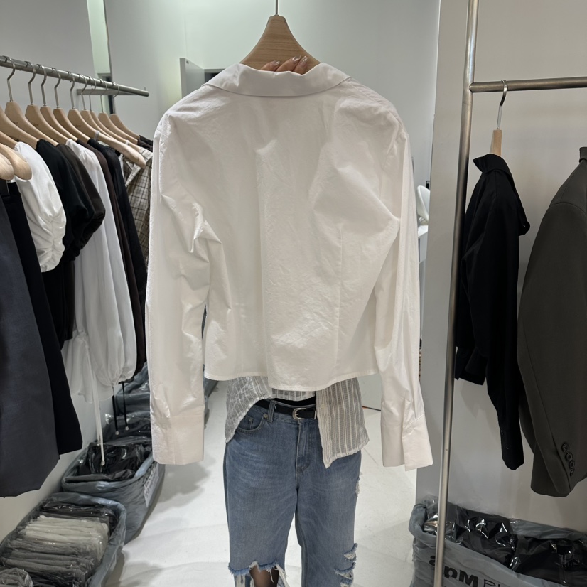 RENDER東大門直郵女士新品推薦人氣26夏季時尚襯衫蕾絲衫RENDER襯衫/蕾絲衫