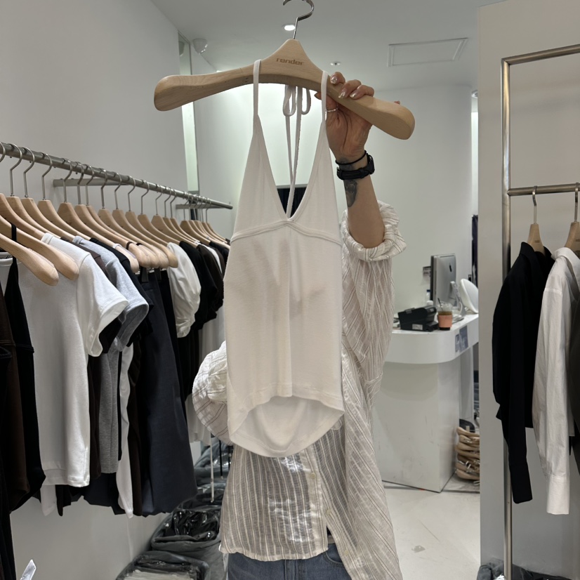 RENDER韓國代購女裝新品26夏季人氣推薦休閑時尚吊帶背心RENDER吊帶/背心圖色1