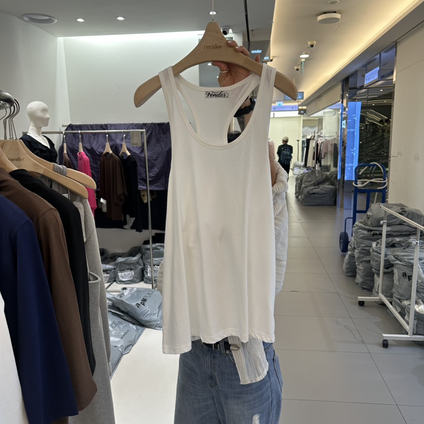 RENDER東大門代購女裝新品真品推薦人氣26夏季吊帶背心無袖RENDER吊帶/背心圖色1