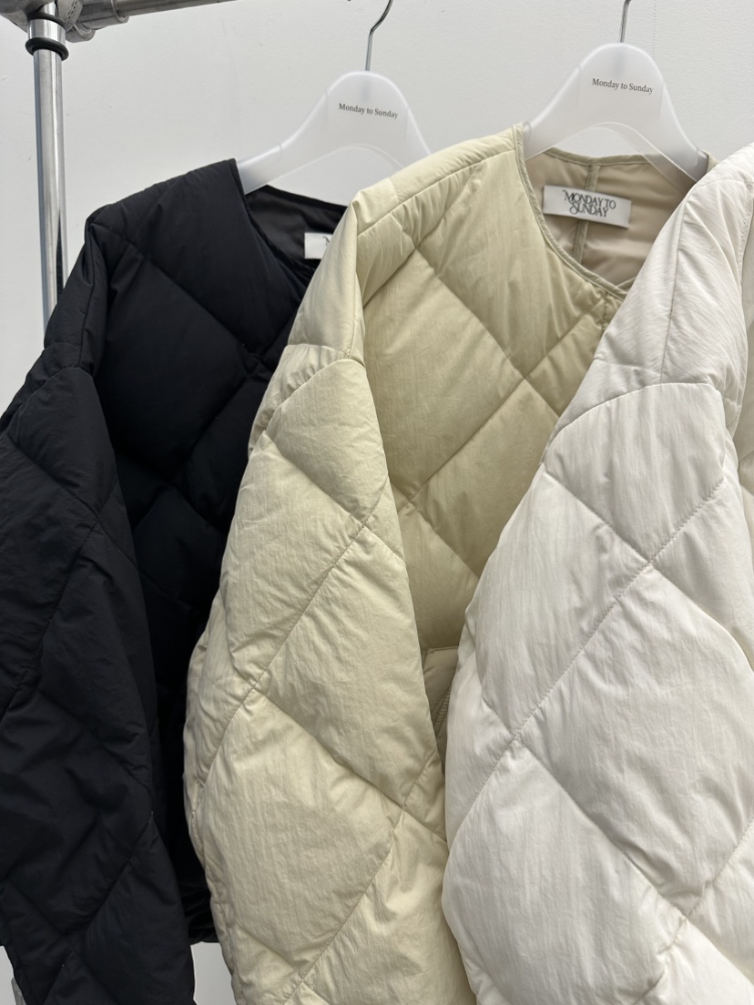 MONDAY TO SUNDAY東大門代購女士新品時尚短款羽絨服鵝絨MONDAY TO SUNDAY短款羽絨服