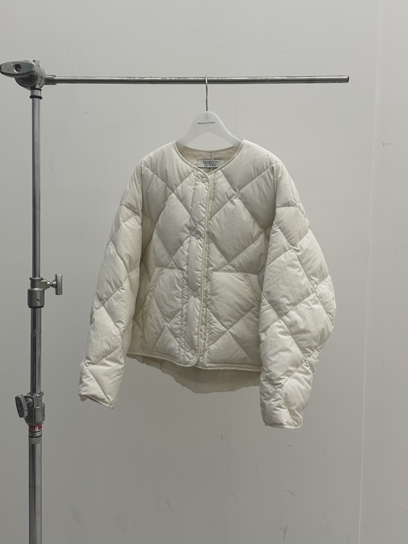 MONDAY TO SUNDAY東大門代購女士新品時尚短款羽絨服鵝絨MONDAY TO SUNDAY短款羽絨服圖色1