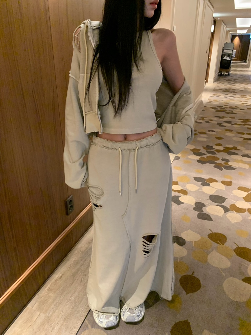 BADCALM東大門代購女士新款時尚休閑推薦真品26夏季熱賣長裙BADCALM長裙