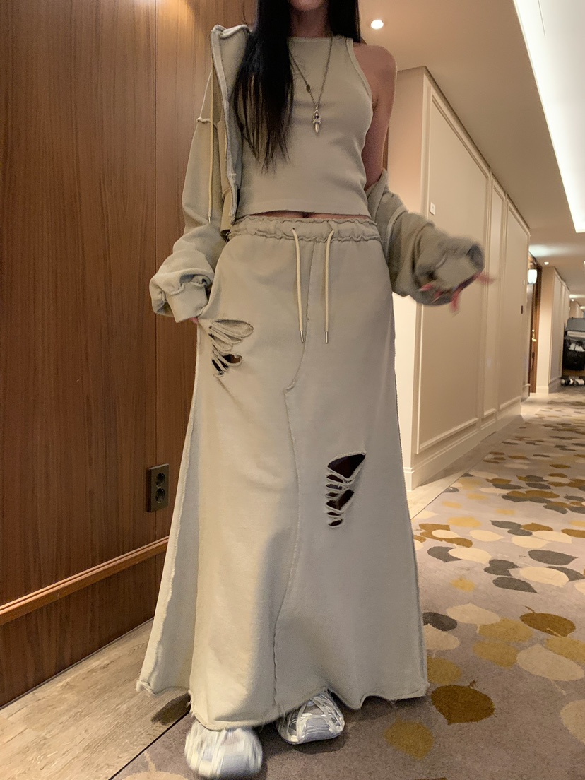 BADCALM東大門代購女士新款時尚休閑推薦真品26夏季熱賣長裙BADCALM長裙