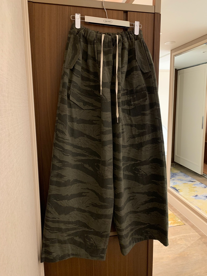 BADCALM東大門直郵女裝新款休閑人氣時尚26夏季休閑褲口袋迷彩BADCALM休閑褲