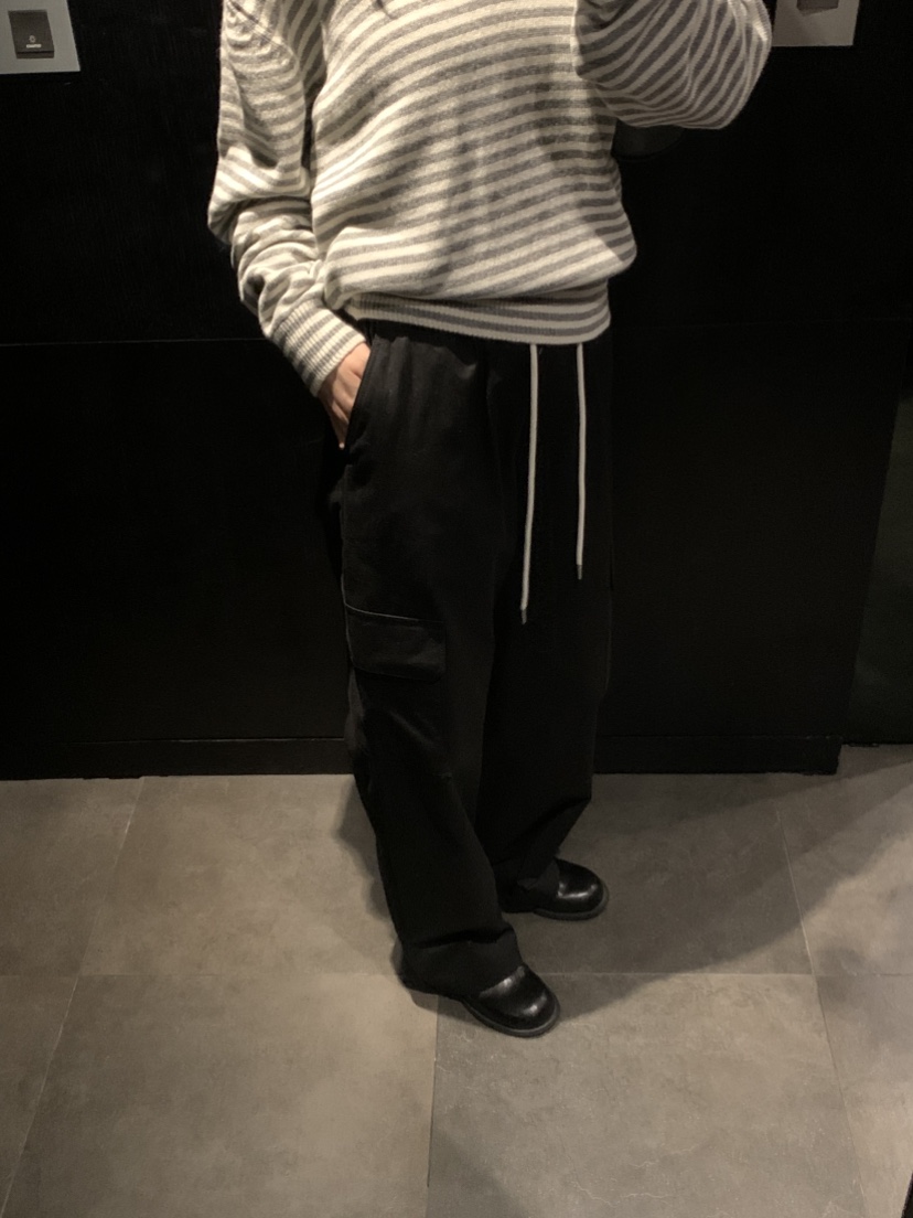NOUVEAU韓國直郵女裝新品人氣休閑26夏季時尚休閑褲斜紋布NOUVEAU休閑褲