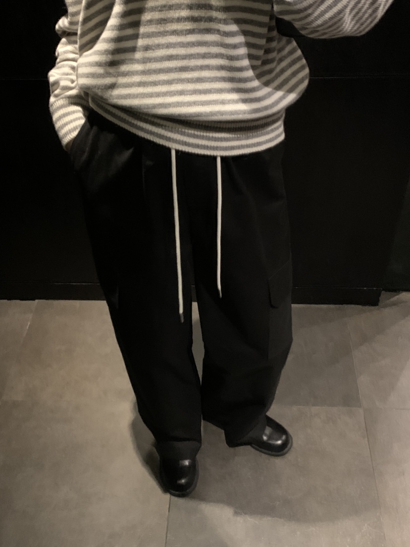 NOUVEAU韓國直郵女裝新品人氣休閑26夏季時尚休閑褲斜紋布NOUVEAU休閑褲