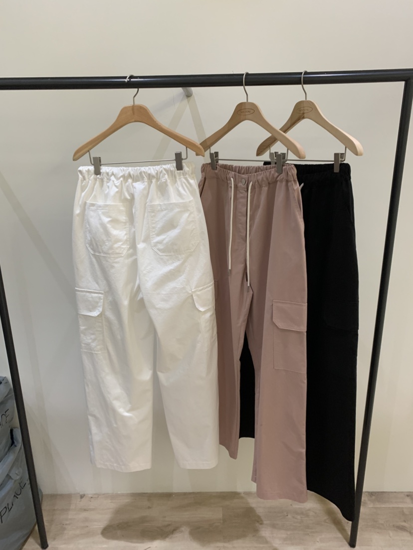 NOUVEAU韓國直郵女裝新品人氣休閑26夏季時尚休閑褲斜紋布NOUVEAU休閑褲