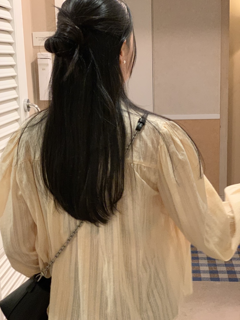 NOUVEAU韓國代購女士新品26夏季時尚休閑熱賣真品襯衫蕾絲衫NOUVEAU襯衫/蕾絲衫