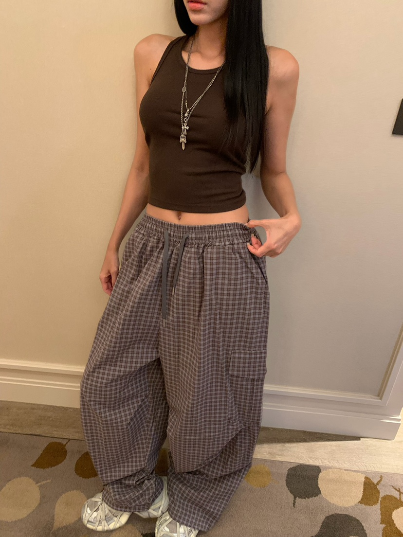 BADCALM東大門直郵女士新品26夏季人氣時尚休閑吊帶背心無袖BADCALM吊帶/背心