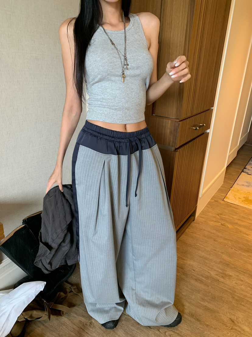 BADCALM東大門直郵女士新品26夏季人氣時尚休閑吊帶背心無袖BADCALM吊帶/背心