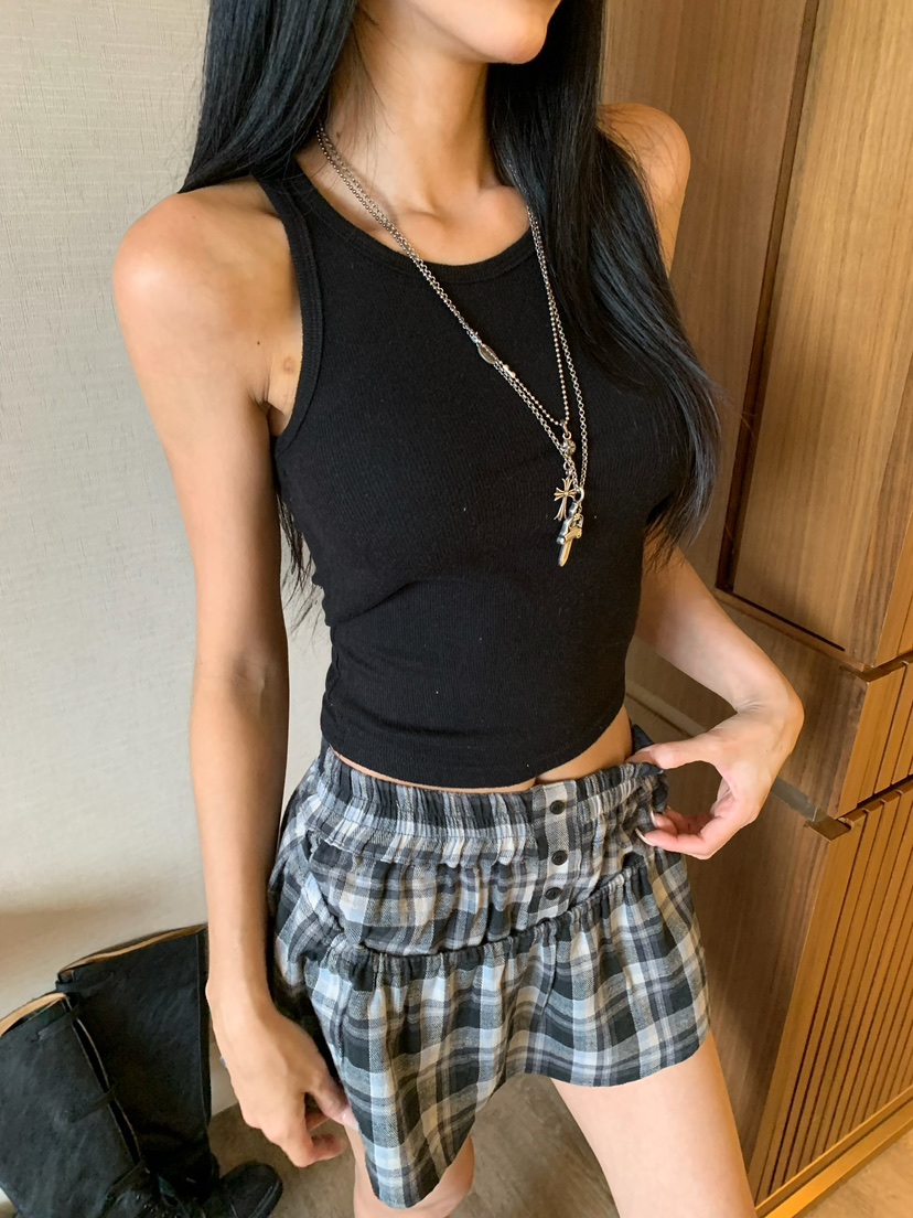 BADCALM東大門直郵女士新品26夏季人氣時尚休閑吊帶背心無袖BADCALM吊帶/背心圖色4