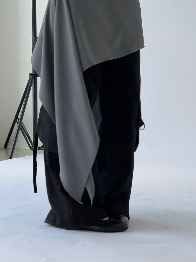 ANOTHER AVENUE東大門實拍女士新品人氣26夏季短裙不對稱氨綸ANOTHER AVENUE短裙