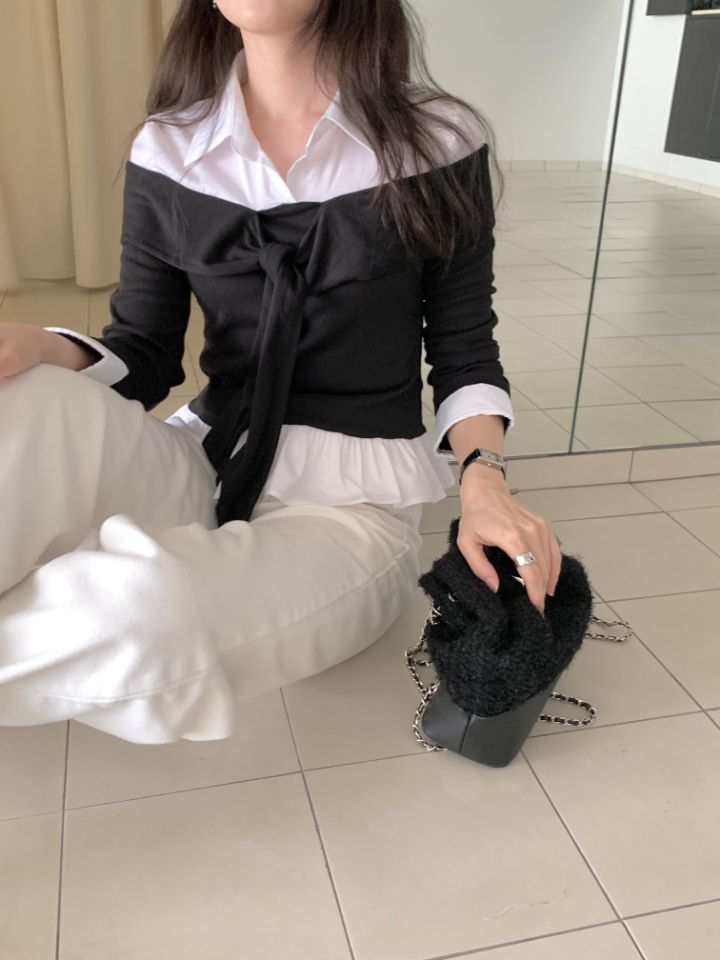 CRONG韓國直郵女士新品人氣熱賣時尚休閑推薦真品襯衫蕾絲衫CRONG襯衫/蕾絲衫