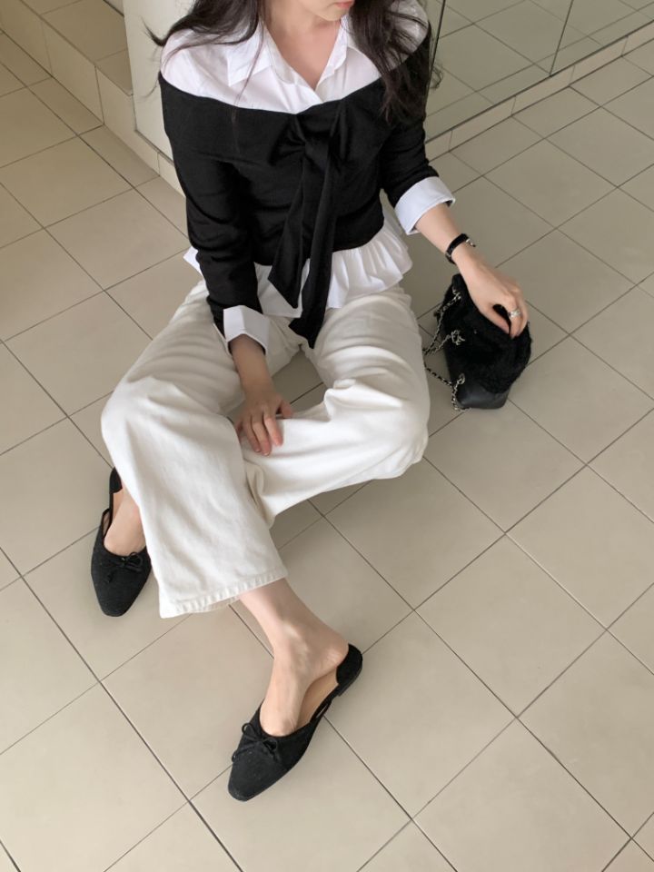 CRONG韓國直郵女士新品人氣熱賣時尚休閑推薦真品襯衫蕾絲衫CRONG襯衫/蕾絲衫