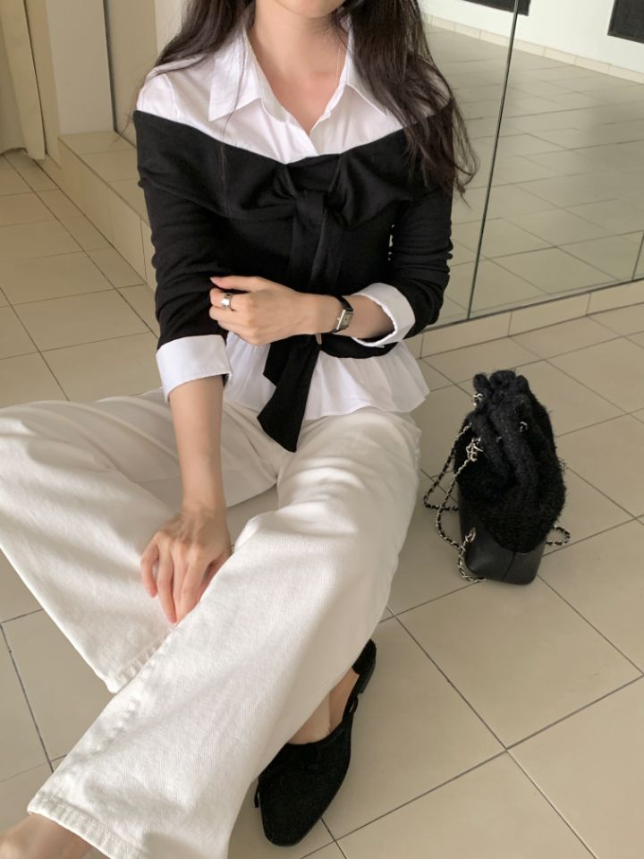 CRONG韓國直郵女士新品人氣熱賣時尚休閑推薦真品襯衫蕾絲衫CRONG襯衫/蕾絲衫