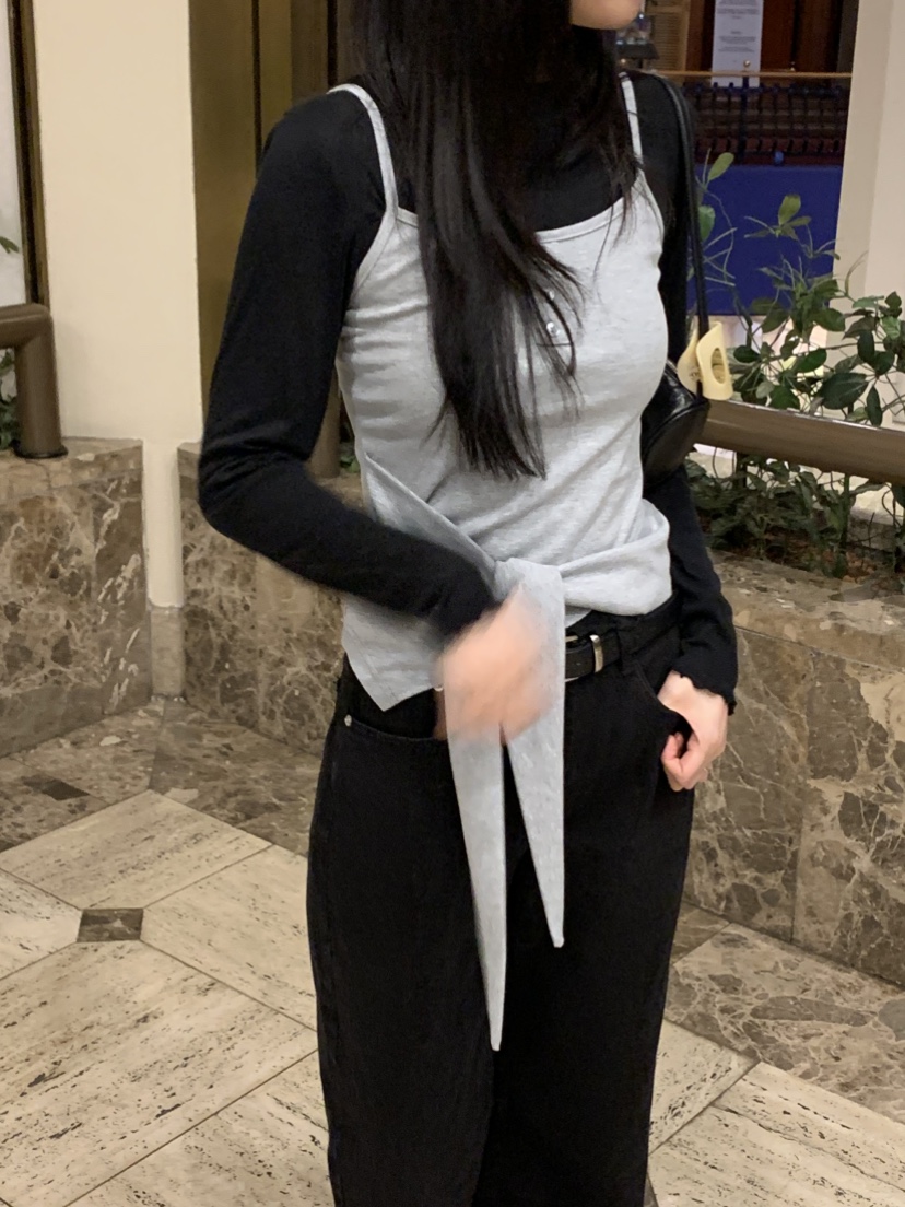 NOUVEAU東大門直郵女裝新品時尚26夏季吊帶背心不含內搭絲帶NOUVEAU吊帶/背心