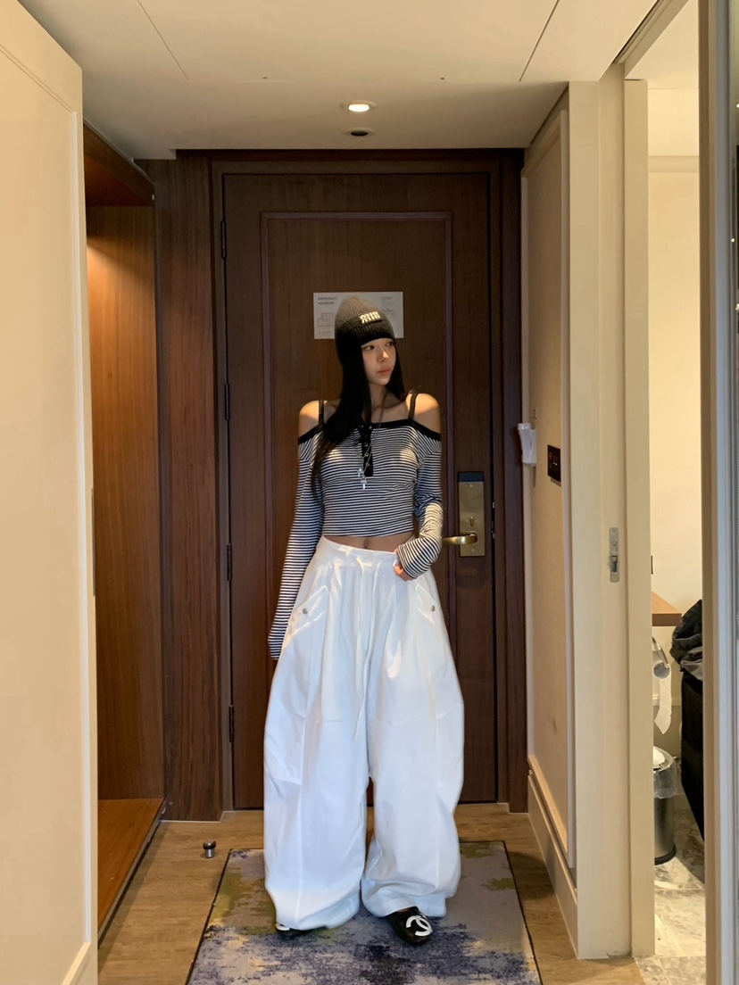 BADCALM東大門直郵女士新品人氣真品熱賣26夏季時尚休閑褲BADCALM休閑褲
