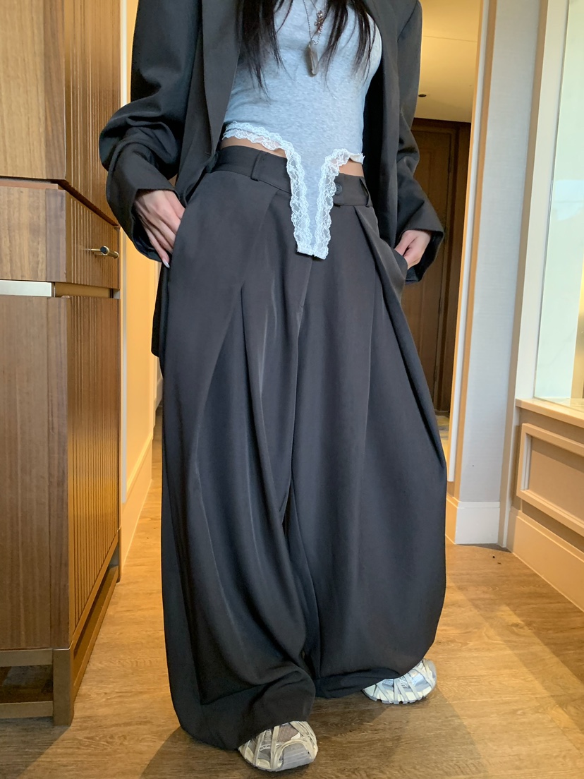 BADCALM韓國代購女裝新品26夏季熱賣真品休閑推薦人氣休閑褲BADCALM休閑褲圖色2