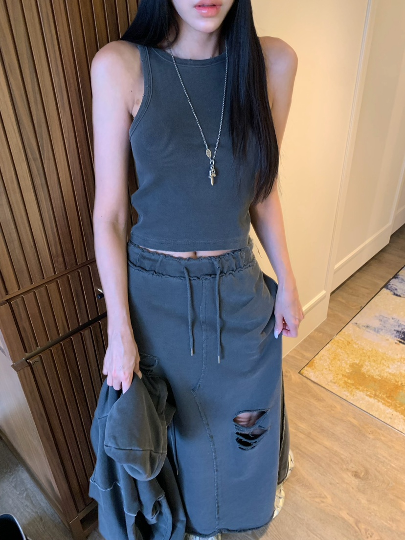 BADCALM東大門代購女裝新品人氣休閑時尚26夏季真品吊帶背心BADCALM吊帶/背心圖色3