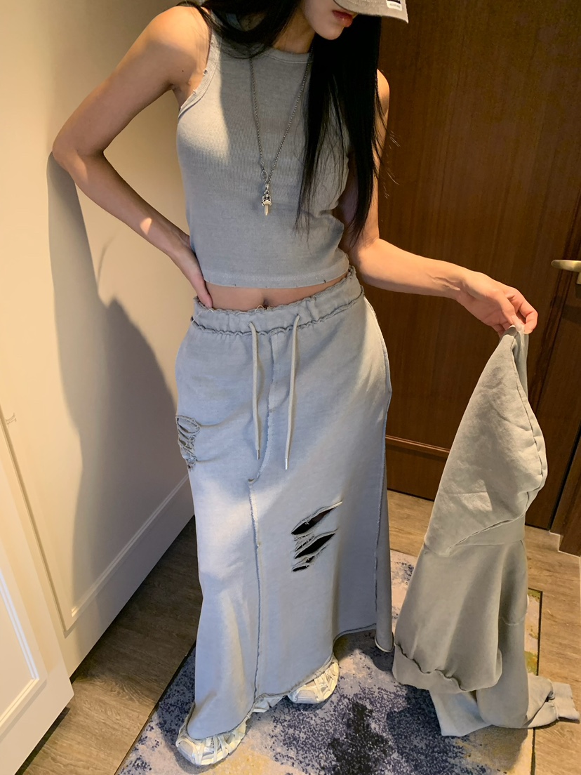 BADCALM東大門代購女裝新品人氣休閑時尚26夏季真品吊帶背心BADCALM吊帶/背心圖色4