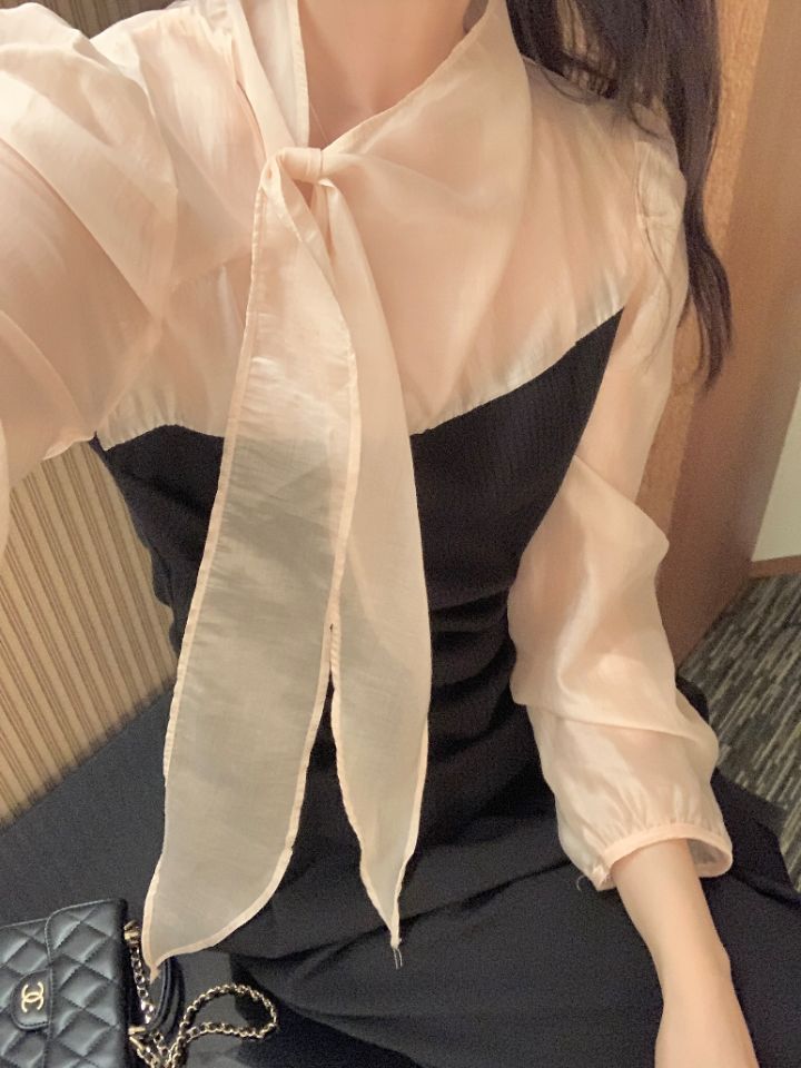 CRONG東大門實拍女士新款26夏季人氣休閑推薦襯衫蕾絲衫兔子CRONG襯衫/蕾絲衫