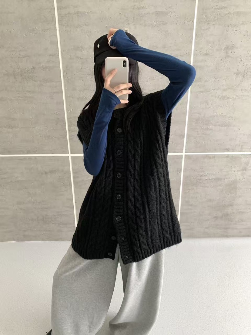BONHEUR東大門實拍女士新品時尚真品熱賣推薦休閑26夏季馬甲BONHEUR馬甲