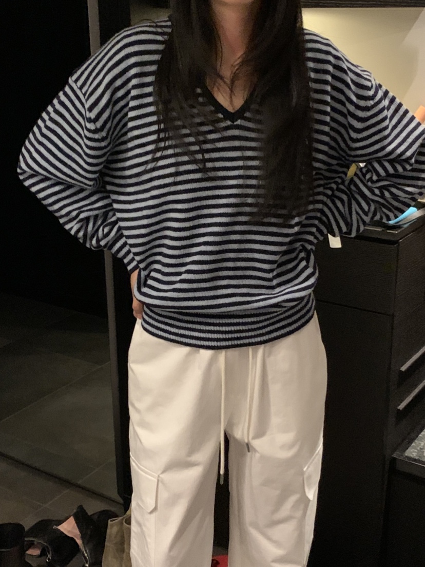 NOUVEAU韓國直郵女裝新款休閑推薦熱賣真品時尚針織衫羊毛NOUVEAU針織衫圖色3