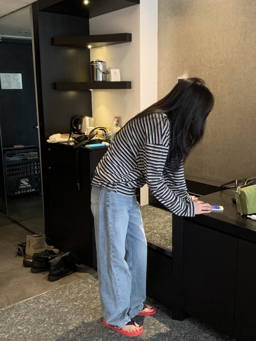 NOUVEAU東大門實拍女士新品休閑推薦熱賣時尚真品長袖T恤NOUVEAU長袖T恤
