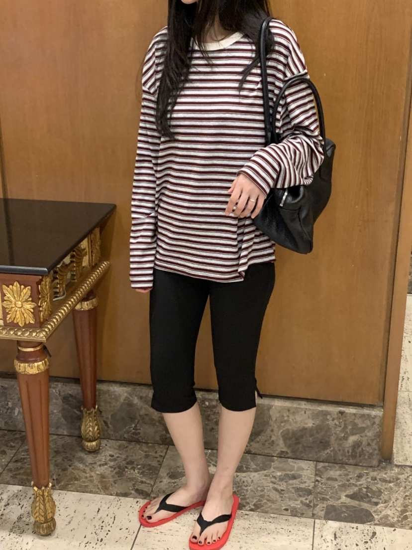 NOUVEAU東大門實拍女士新品休閑推薦熱賣時尚真品長袖T恤NOUVEAU長袖T恤