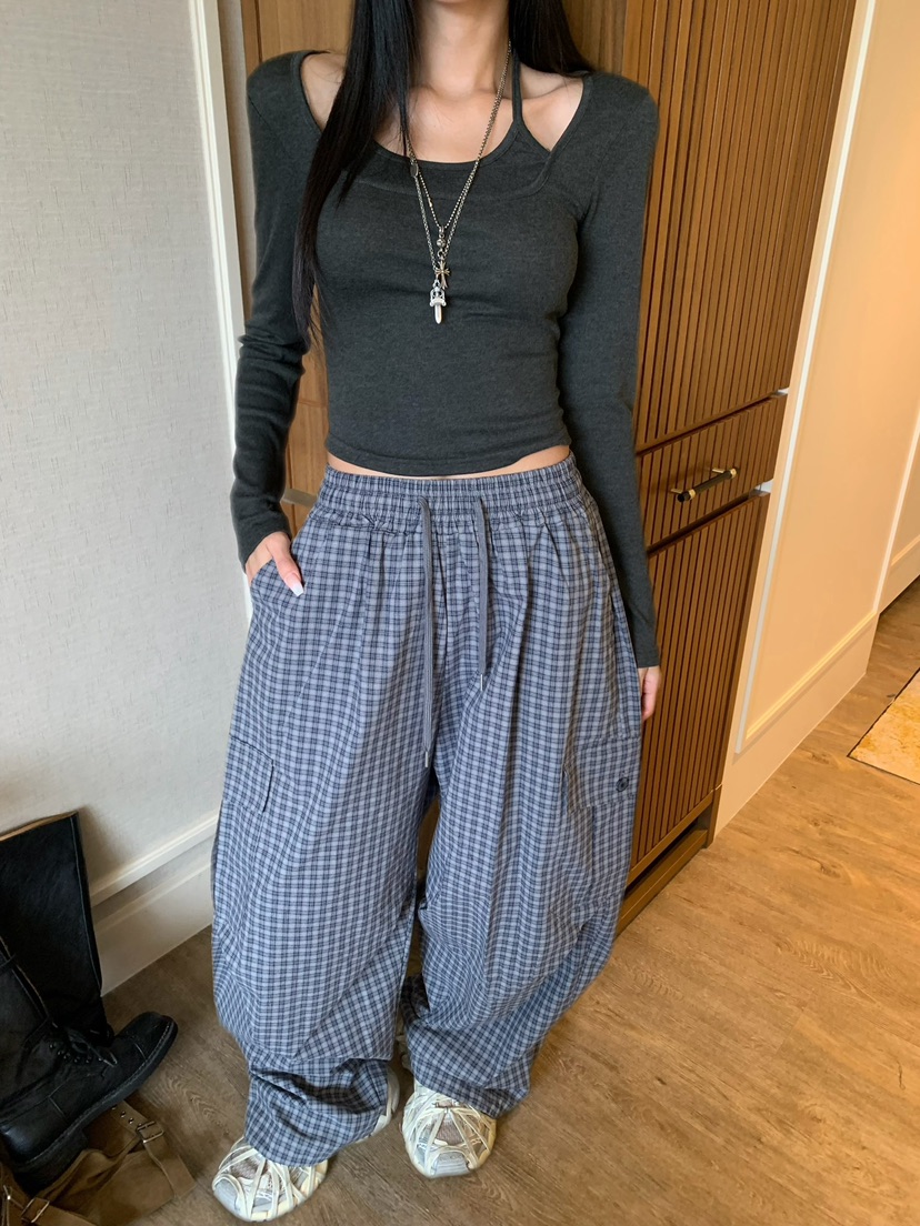 BADCALM東大門代購女裝新品時尚26夏季推薦人氣真品休閑褲BADCALM休閑褲