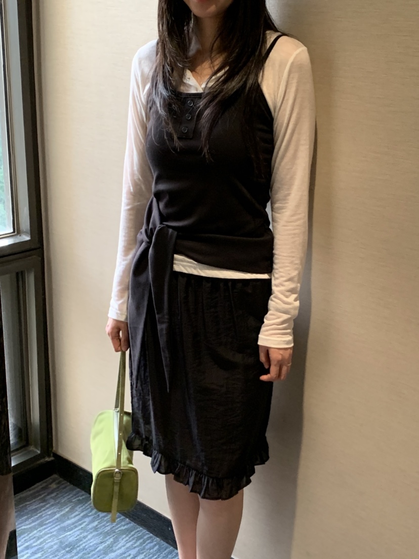 NOUVEAU東大門直郵女裝新款真品時尚26夏季人氣半身裙中短裙NOUVEAU半身裙/中短裙