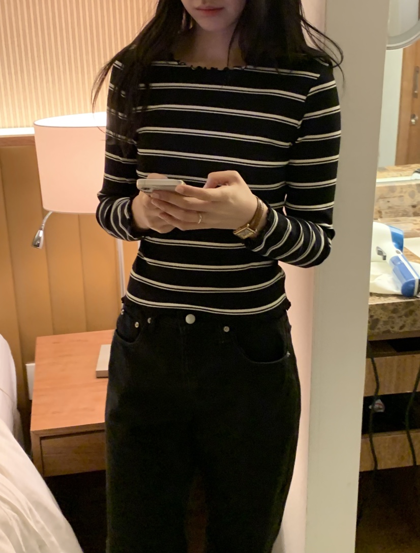 NOUVEAU韓國代購女士新品推薦人氣熱賣休閑時尚26夏季長袖T恤NOUVEAU長袖T恤