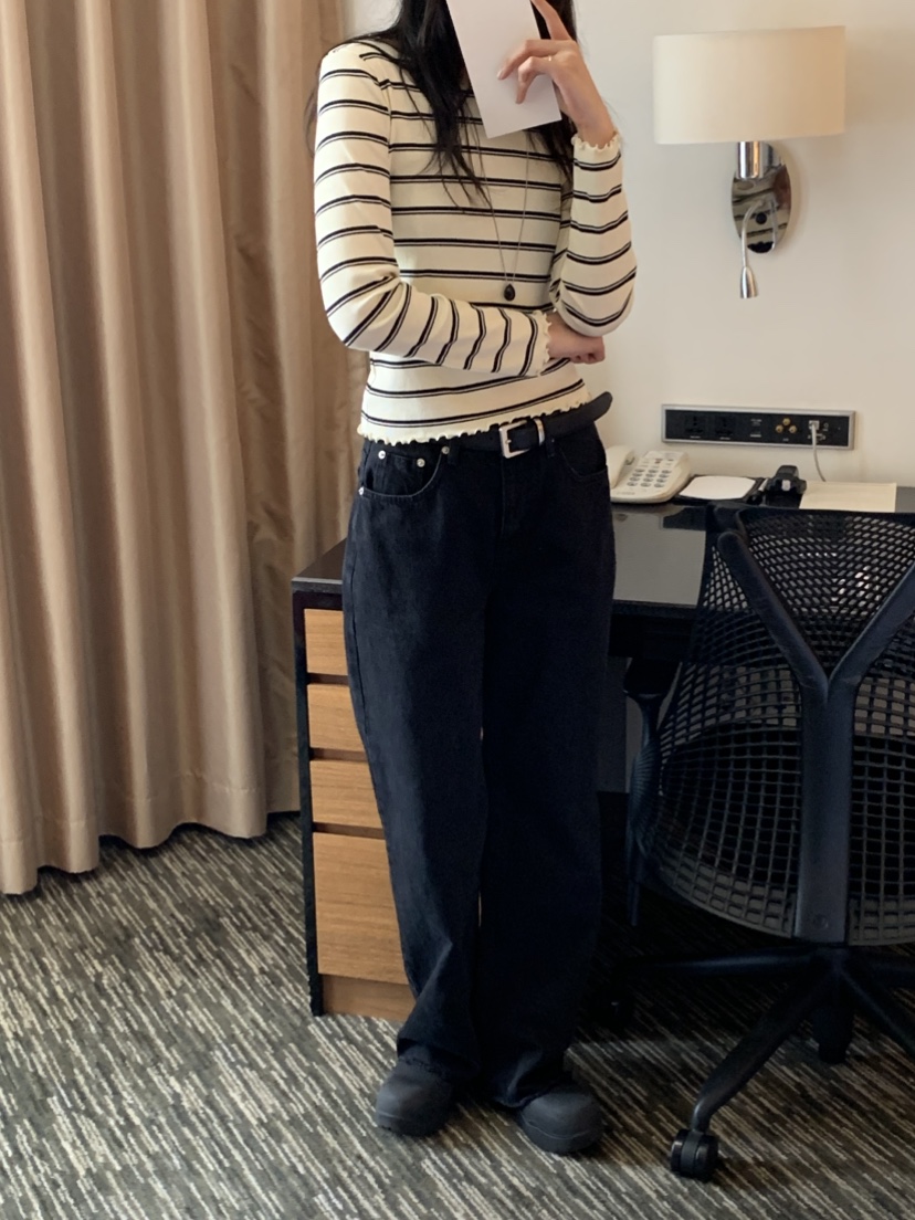 NOUVEAU韓國代購女士新品推薦人氣熱賣休閑時尚26夏季長袖T恤NOUVEAU長袖T恤