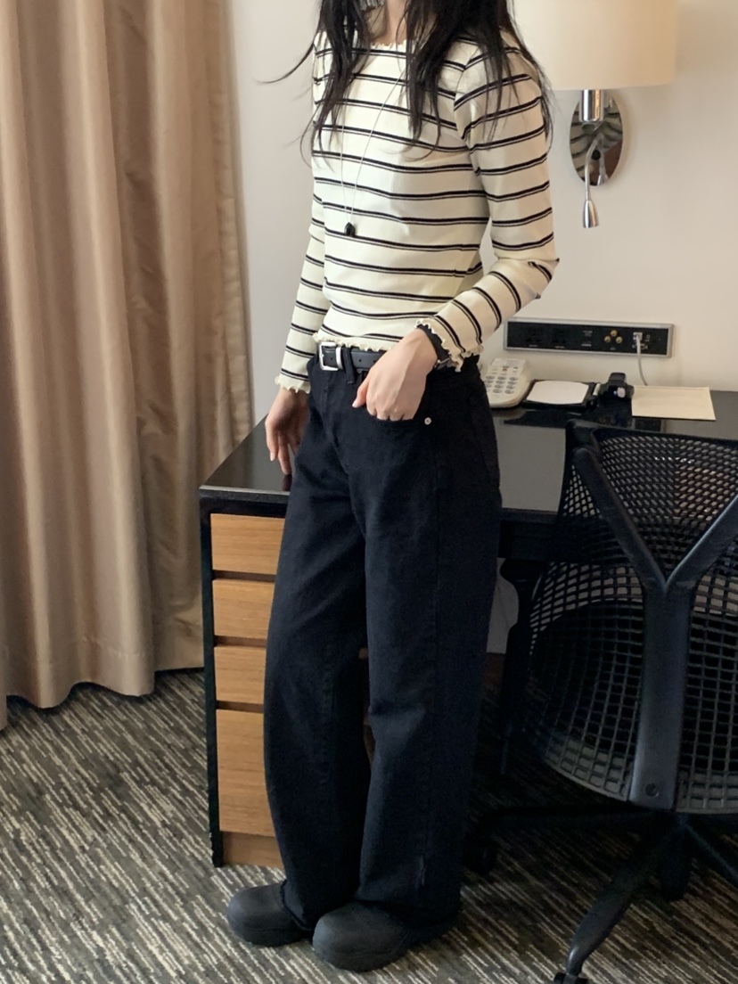 NOUVEAU韓國代購女士新品推薦人氣熱賣休閑時尚26夏季長袖T恤NOUVEAU長袖T恤