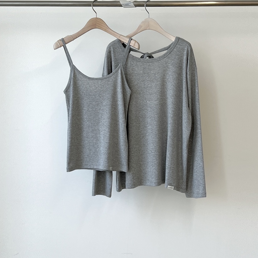 ANOTHER AVENUE東大門實拍女裝新款真品吊帶背心無袖羅紋ANOTHER AVENUE吊帶/背心