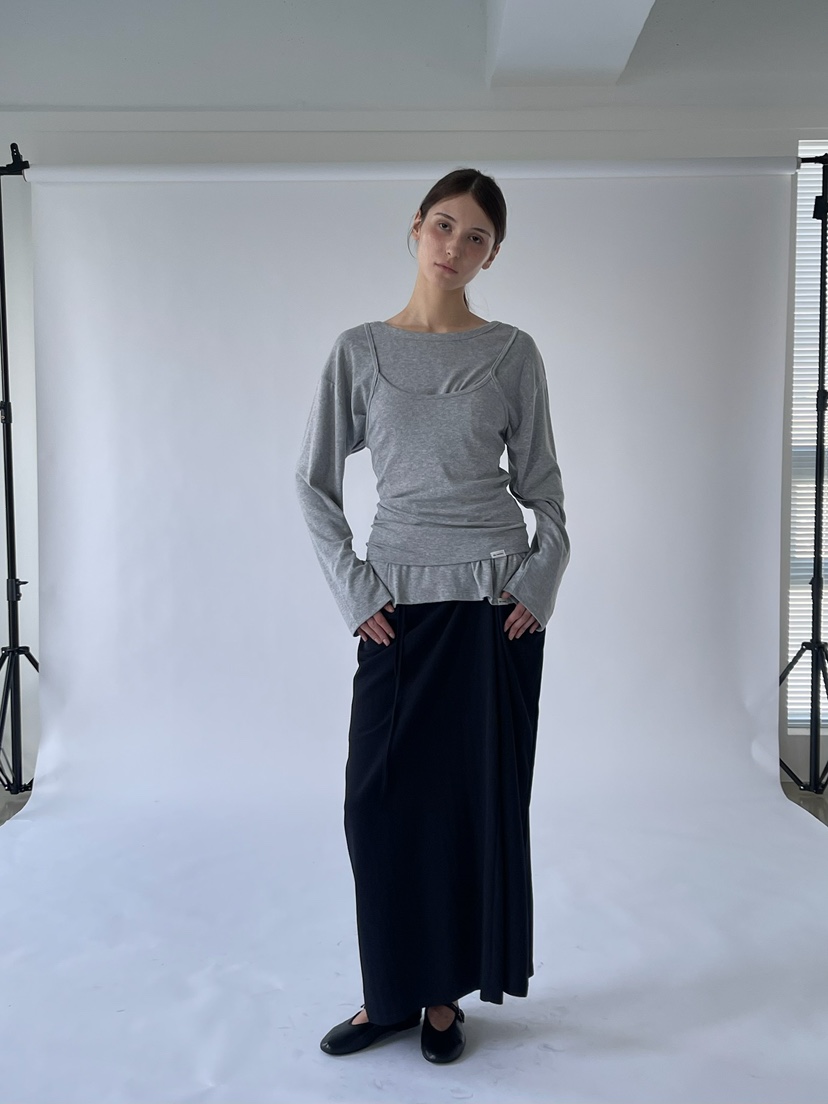 ANOTHER AVENUE東大門實拍女裝新款真品吊帶背心無袖羅紋ANOTHER AVENUE吊帶/背心