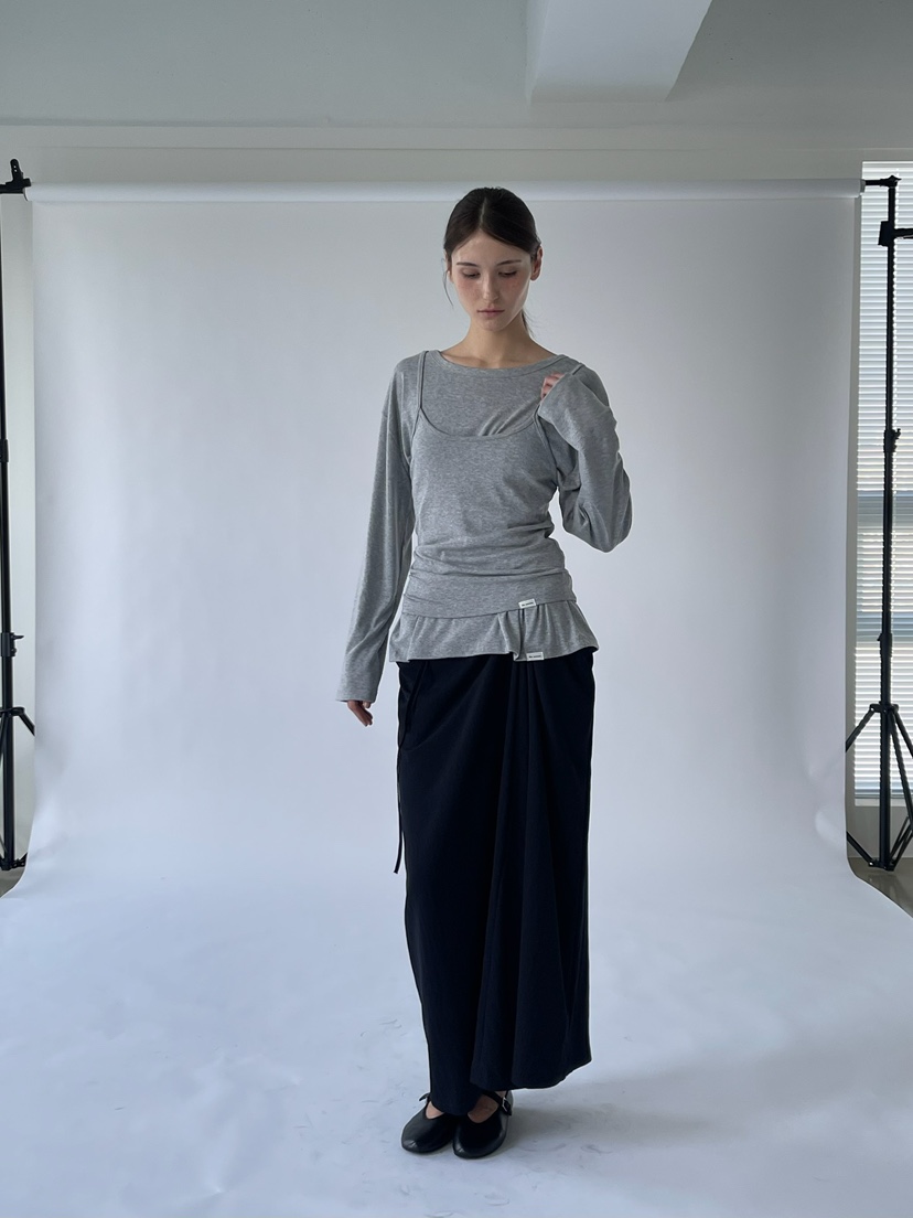 ANOTHER AVENUE東大門實拍女裝新款真品吊帶背心無袖羅紋ANOTHER AVENUE吊帶/背心