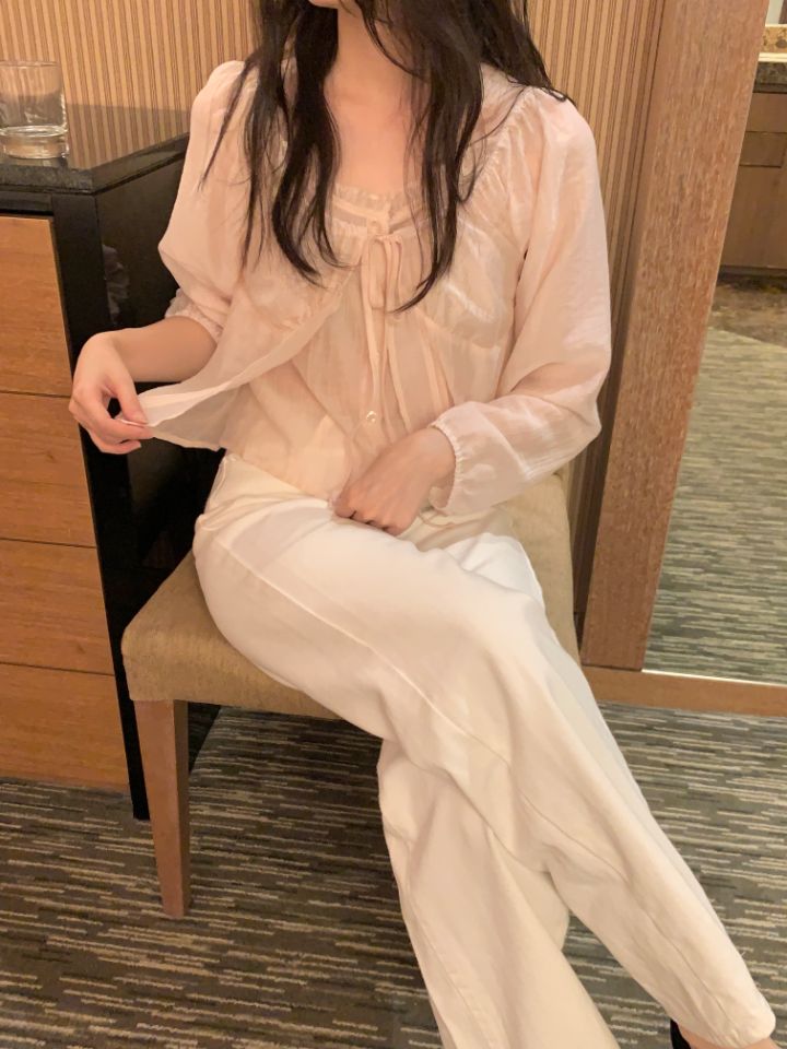 CRONG東大門代購女士新款熱賣人氣休閑推薦真品襯衫蕾絲衫CRONG襯衫/蕾絲衫