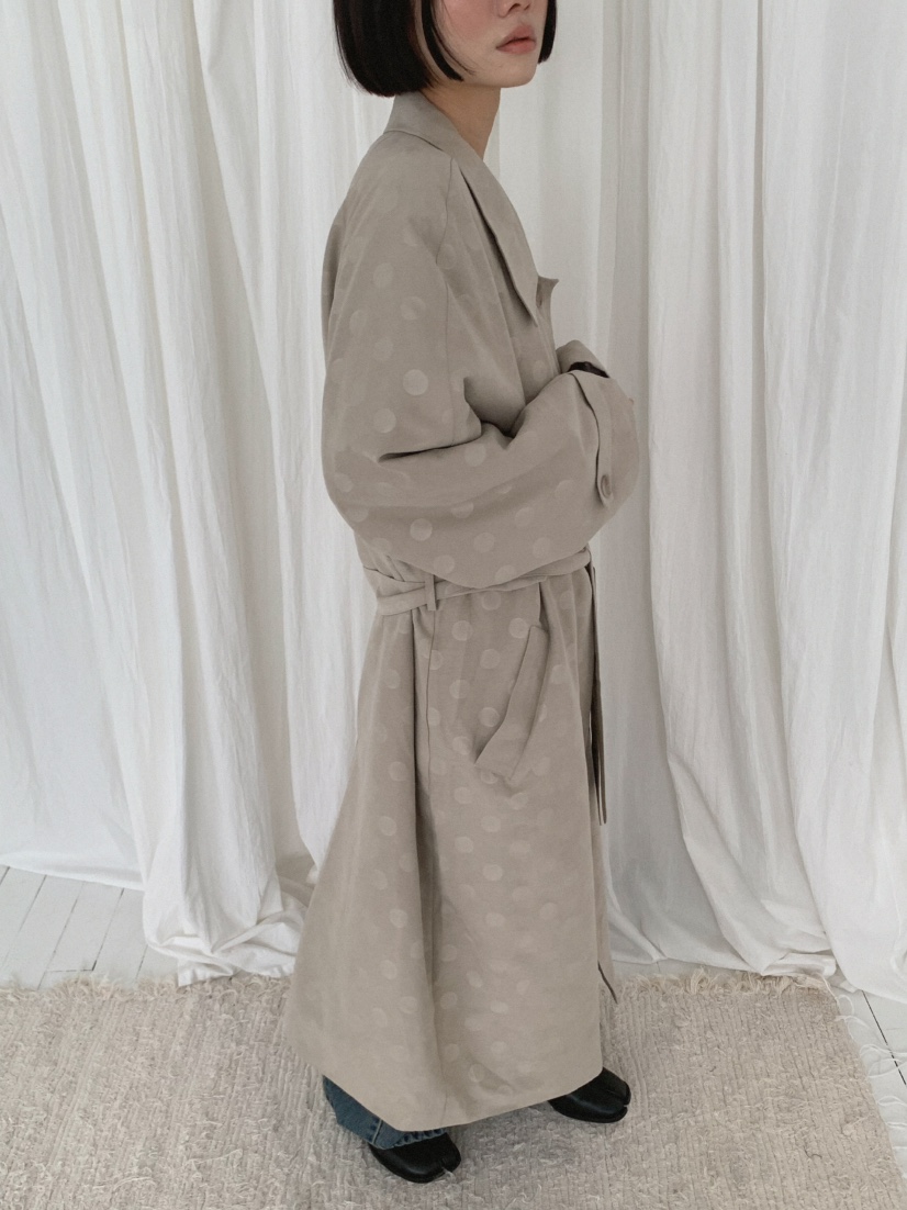 MOSMOS東大門實拍女裝新款真品推薦26夏季長款風衣含腰帶MOSMOS長款風衣