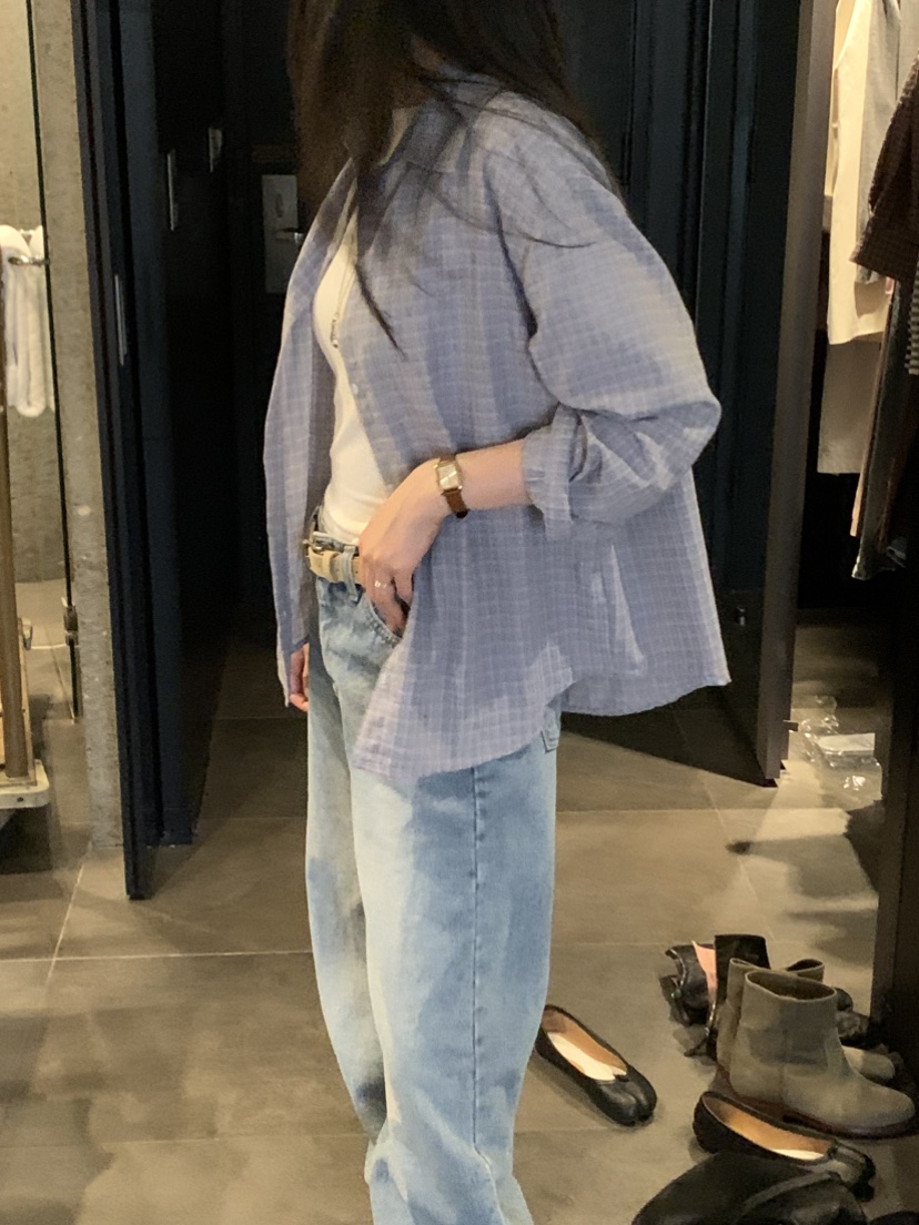 NOUVEAU韓國直郵女裝新品真品推薦熱賣人氣時尚襯衫蕾絲衫NOUVEAU襯衫/蕾絲衫