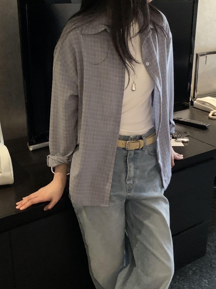 NOUVEAU韓國直郵女裝新品真品推薦熱賣人氣時尚襯衫蕾絲衫NOUVEAU襯衫/蕾絲衫