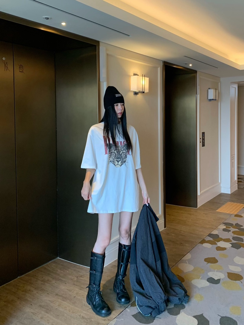 BADCALM東大門實拍女裝新款人氣26夏季休閑時尚推薦熱賣T恤BADCALMT恤
