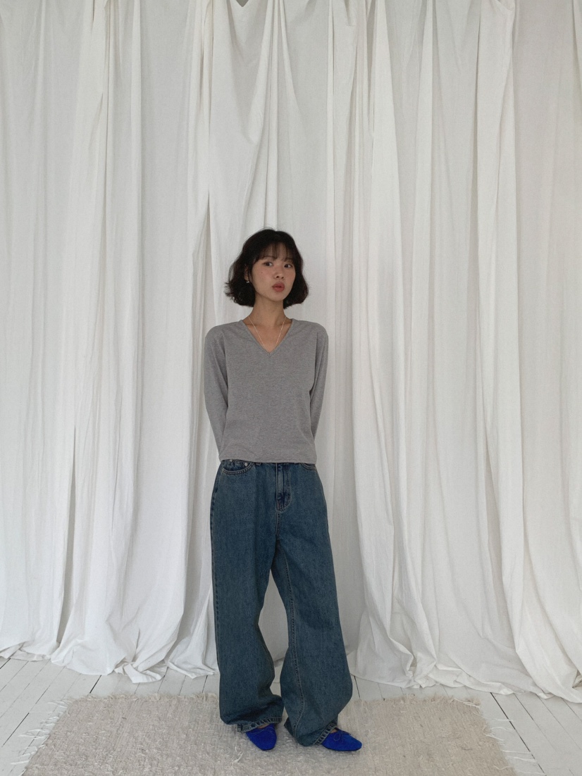 MOSMOS東大門代購女裝新款真品時尚休閑26夏季人氣牛仔褲MOSMOS牛仔褲