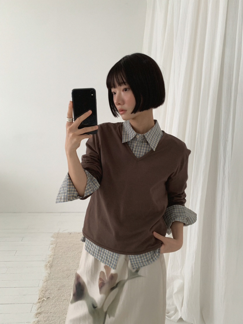 MOSMOS韓國代購女士新款熱賣推薦26夏季人氣真品時尚長袖T恤MOSMOS長袖T恤