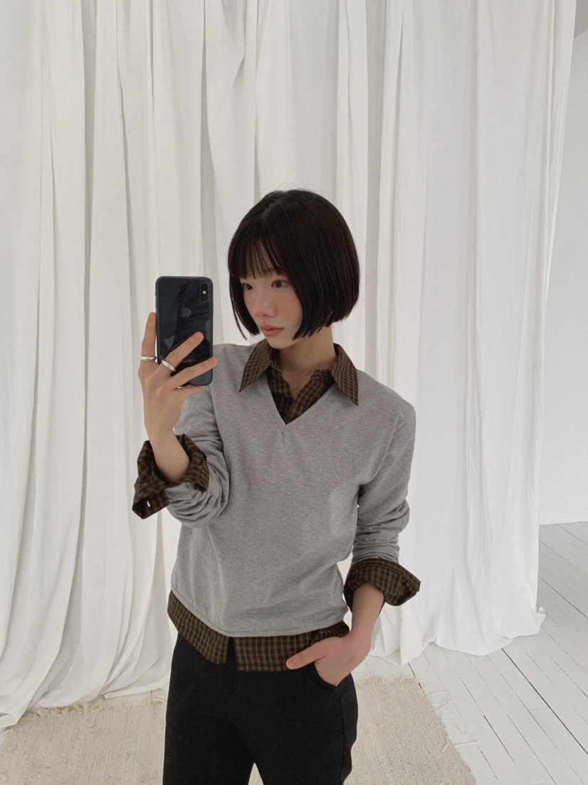 MOSMOS韓國代購女士新款熱賣推薦26夏季人氣真品時尚長袖T恤MOSMOS長袖T恤