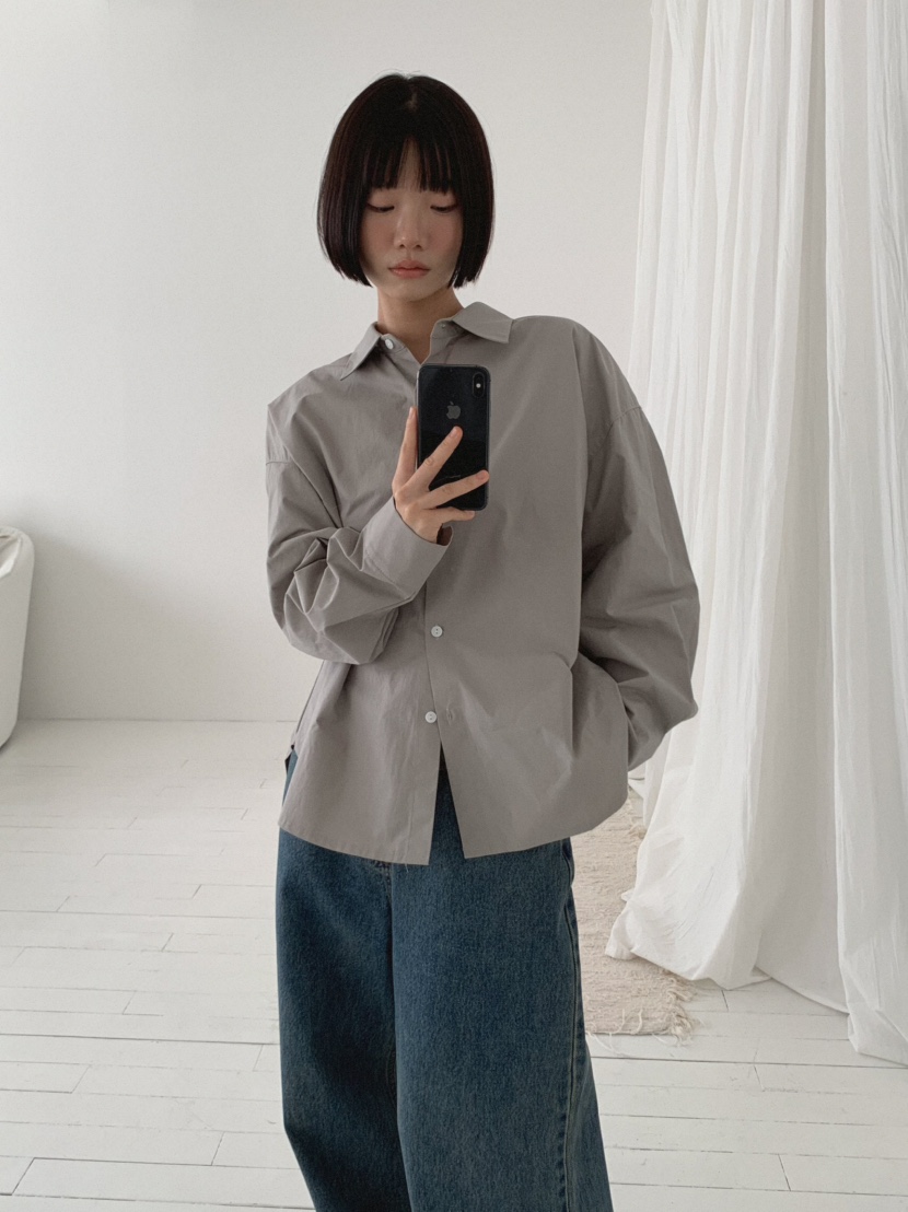 MOSMOS韓國代購女士新款人氣26夏季真品推薦時尚襯衫蕾絲衫MOSMOS襯衫/蕾絲衫