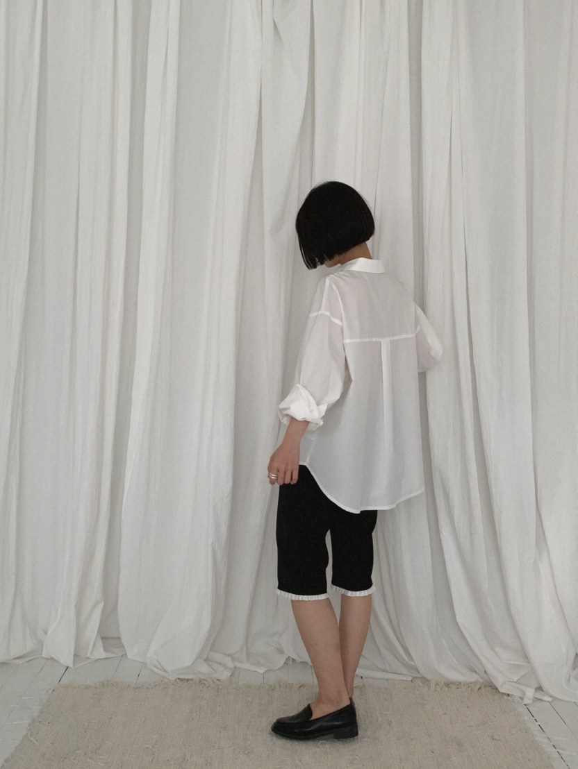 MOSMOS韓國代購女士新款人氣26夏季真品推薦時尚襯衫蕾絲衫MOSMOS襯衫/蕾絲衫